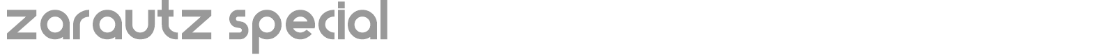 ZARAUTZ SPECIAL font preview